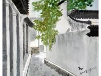                               Jiangnan Xiaoxiang  Fanzhong Kong Jiangnan Alley 80cm90cm         Oil Painting 2019       